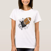 Fliegen-Fußball T-Shirt (Vorderseite)