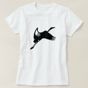 Fliegen-Gans-T - Shirt