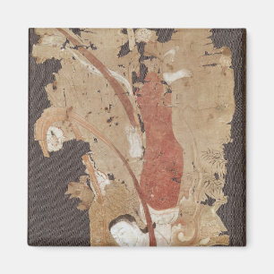 Fliegen-Geister oder, Apsaras, von Dunhuang Magnet