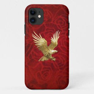 Fliegen-Gold Eagle Case-Mate iPhone Hülle