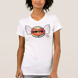 Fliegen-Herz, CAndyshop Logo T-Shirt