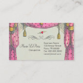 Fliegen-Herz - Visitenkarte (Rückseite)