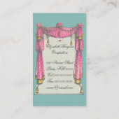 Fliegen-Herz - Visitenkarte (Rückseite)