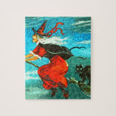 Fliegen-Hexe Puzzle (Vertikal)