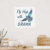 Fliegen hoch mit Drama Poster (Küche)