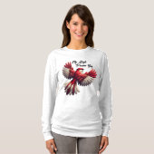 Fliegen hoch, Traum groß - Inspiration Red Bird T-Shirt (Vorne ganz)