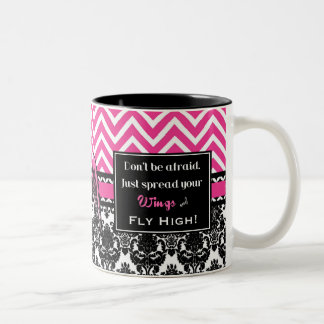 Fliegen-hohe Dana-Tasse Zweifarbige Tasse