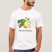 Fliegen-Huhn-Knall-Angriff! T-Shirt (Vorderseite)