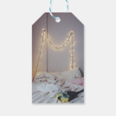 Fliegen in der Luft Fairy Tale Foto Geschenktasten Geschenkanhänger (Rückseite)