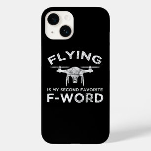 Fliegen ist mein zweitliebstes F-Word Case-Mate iPhone 14 Hülle