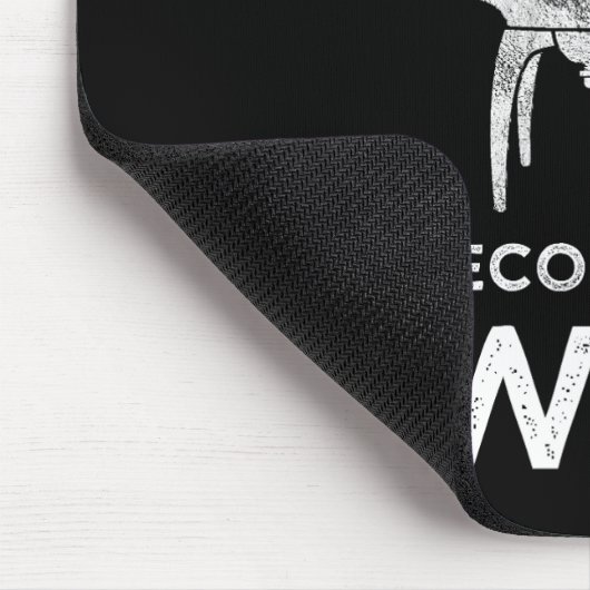 Fliegen ist mein zweitliebstes F-Word Mousepad (Ecke)