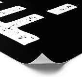 Fliegen ist mein zweitliebstes F-Word Poster (Ecke)