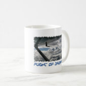 Fliegen-Jungen-Tasse Kaffeetasse (VorderseiteRechts)