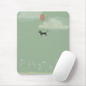 Fliegen-Katze Mousepad (Mit Mouse)