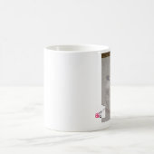 Fliegen-Katzen Kaffeetasse (Mittel)