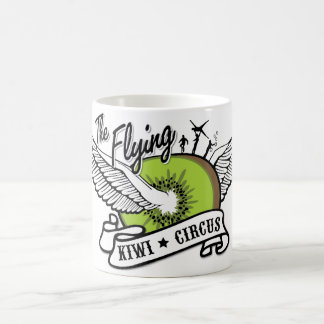 Fliegen-Kiwi-Zirkus-Tasse Kaffeetasse