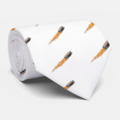 Fliegen-Kobold Krawatte (Gerollt)