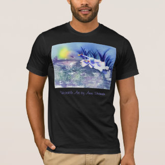 Fliegen-Kräne T-Shirt