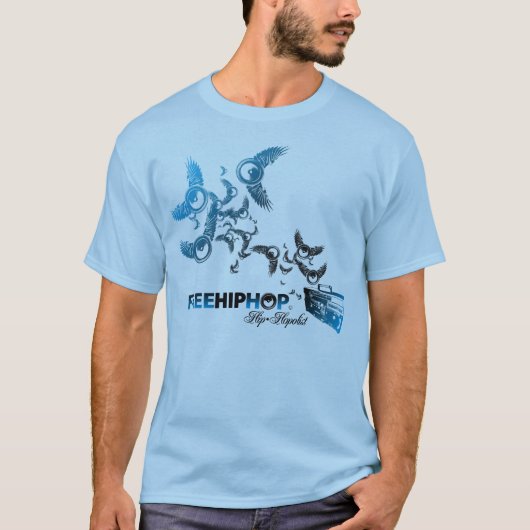Fliegen-Lautsprecher T-Shirt (Vorderseite)