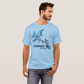 Fliegen-Lautsprecher T-Shirt (Vorne ganz)