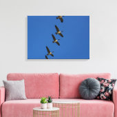 Fliegen Leinwanddruck (Insitu (Wohnzimmer))