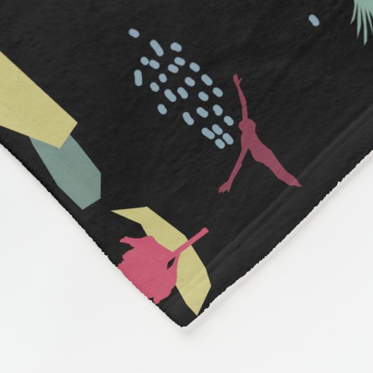 Fliegen lernen fleecedecke (Ecke)