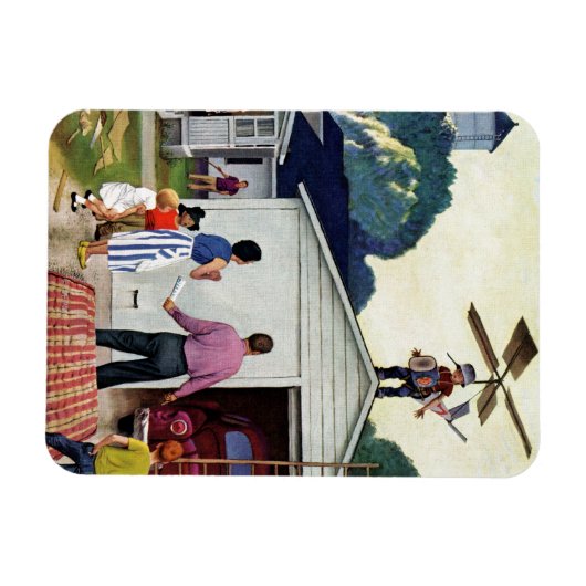 Fliegen lernen magnet (Horizontal)