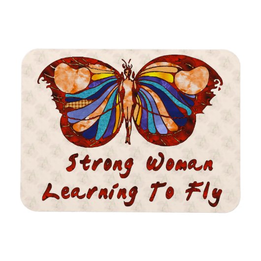 Fliegen lernen magnet (Horizontal)