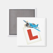 Fliegen lernen magnet (Vorderseite/Rückseite)
