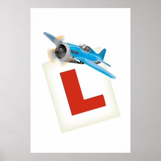 Fliegen lernen poster (Vorne)