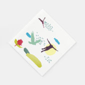 Fliegen lernen serviette (Ecke)