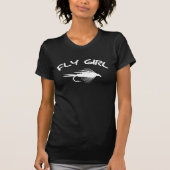 FLIEGEN-MÄDCHEN T-Shirt (Vorderseite)