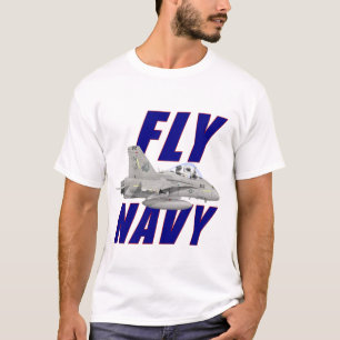 Fliegen-Marine-T-Shirt T-Shirt