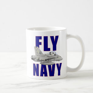 Fliegen-Marine-Tasse Kaffeetasse