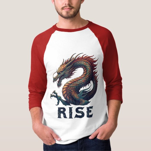 Fliegen mit dem Drachen T-Shirt (Vorderseite)