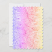 Fliegen mit familiärer Einladung (Rückseite)