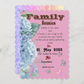 Fliegen mit familiärer Einladung (Vorne/Hinten)