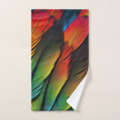 Fliegen mit Farbe Badhandtuch Set (Handtuch)