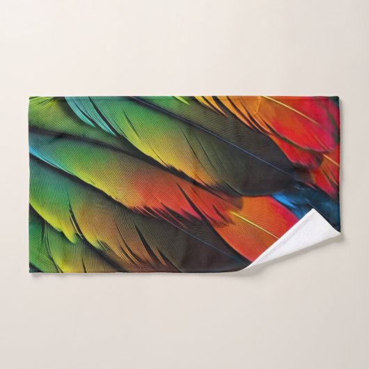 Fliegen mit Farbe Badhandtuch Set (Handtuch)