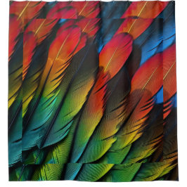 Fliegen mit Farbe Duschvorhang