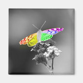 Fliegen mit Stolz Magnet (Vorne)