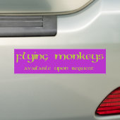 Fliegen Monkeys Autoaufkleber (Auf Auto)