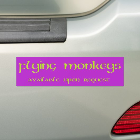 Fliegen Monkeys Autoaufkleber (Auf Auto)