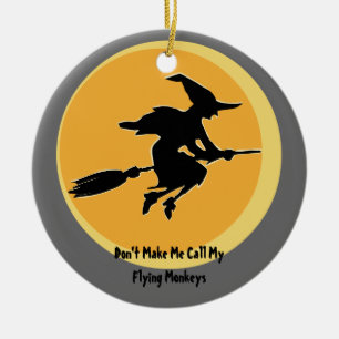 Fliegen Monkeys die Hexe (kundengerecht) Keramik Ornament