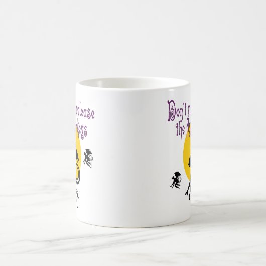 Fliegen Monkeys klassische Tasse (Mittel)