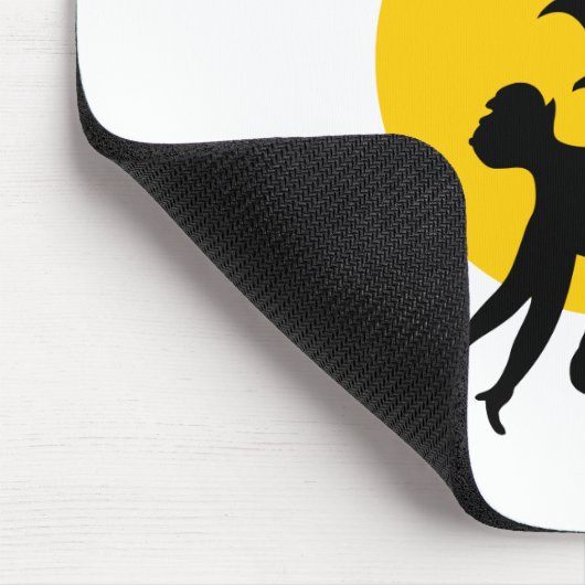 Fliegen Monkeys Mousepad (Ecke)