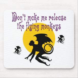 Fliegen Monkeys Mousepad