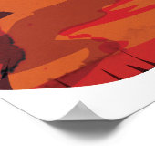Fliegen nach Australien Poster (Ecke)