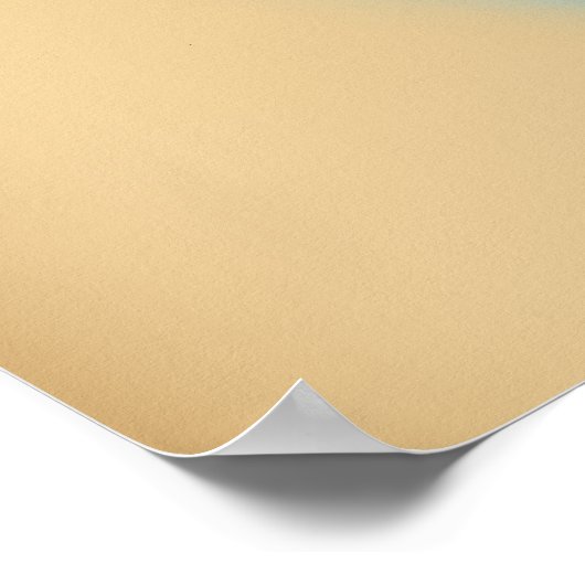 Fliegen nach Indien Poster (Ecke)