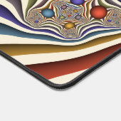 Fliegen nach oben, farbenfrohe moderne Kunst des A Schreibtischunterlage (Ecke)